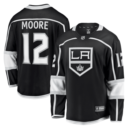 Trevor Moore Los Angeles Kings 2024-2025 Home Black Jersey