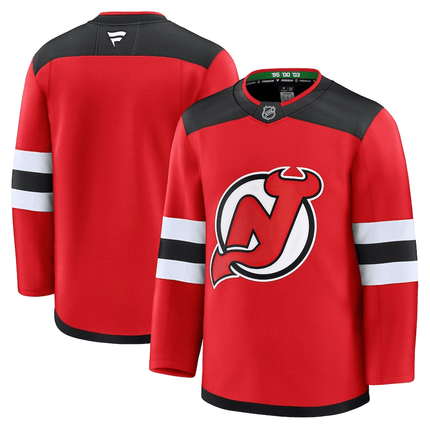 New Jersey Devils 2024-2025 Home Premium Red Jersey