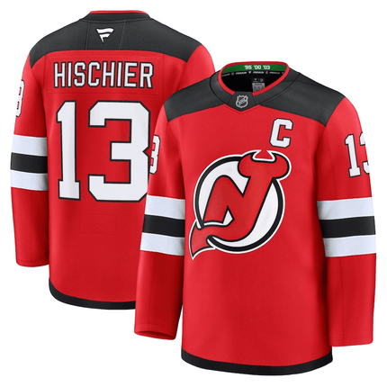 Nico Hischier New Jersey Devils 2024-2025 Alternate Premier Breakaway Red Jersey