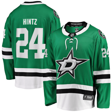 Roope Hintz Dallas Stars 2024-2025 Home Breakaway Kelly Green Jersey