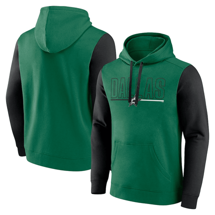 Dallas Stars 2024-2025 Athletic Deliver Fleece Pullover Hoodie