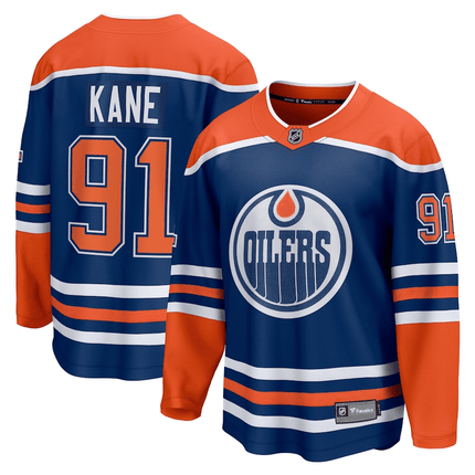 Evander Kane Edmonton Oilers 2024-2025 Home Breakaway Royal Jersey