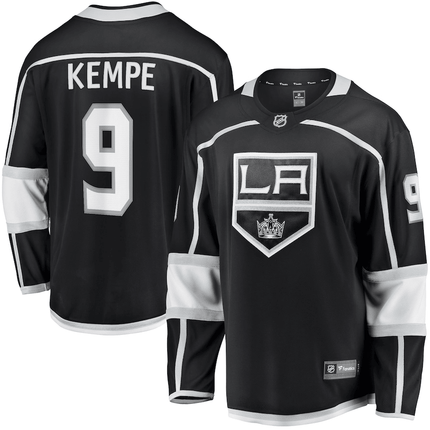 Adrian Kempe Los Angeles Kings 2024-2025 Home Black Jersey