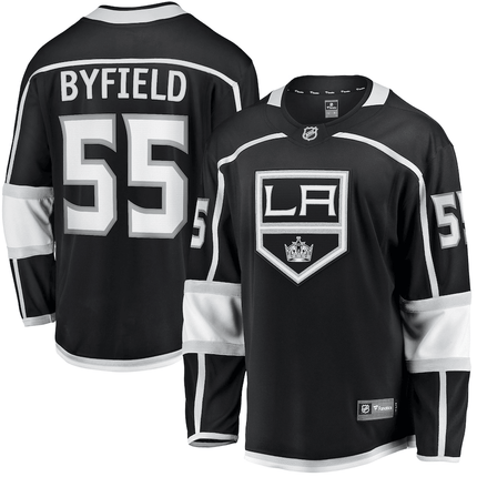 Quinton Byfield Los Angeles Kings 2024-2025 Home Black Jersey