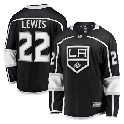 Trevor Lewis Los Angeles Kings 2024-2025 Home Black Jersey