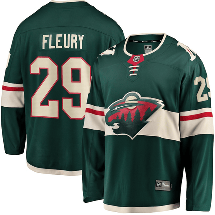 Marc-Andre Fleury Minnesota Wild 2024-2025 Home Breakaway Green Jersey