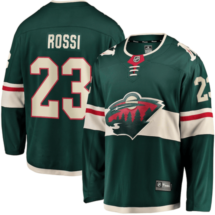 Marco Rossi Minnesota Wild 2024-2025 Home Breakaway Green Jersey