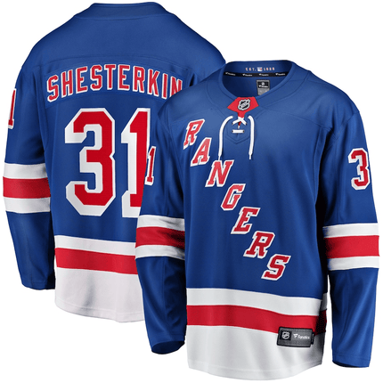 Igor Shesterkin New York Rangers 2024-2025 Home Breakaway Blue Jersey