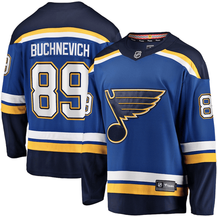 Pavel Buchnevich St. Louis Blues 2024-2025 Breakaway Home Blue Jersey