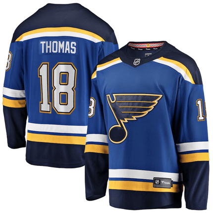 Robert Thomas St. Louis Blues 2024-2025 Breakaway Home Blue Jersey