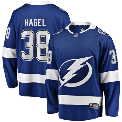 Brandon Hagel Tampa Bay Lightning 2024-2025 Home Breakaway Blue Jersey