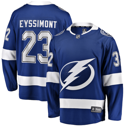 Michael Eyssimont Tampa Bay Lightning 2024-2025 Home Breakaway Blue Jersey