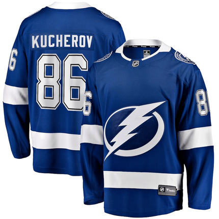 Nikita Kucherov Tampa Bay Lightning 2024-2025 Home Breakaway Blue Jersey