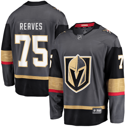 Ryan Reaves Golden Knights 2024-2025 Breakaway Alternate Gray Jersey