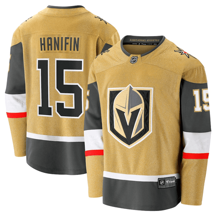 Noah Hanifin Vegas Golden Knights 2024-2025 Home Breakaway Gold Jersey