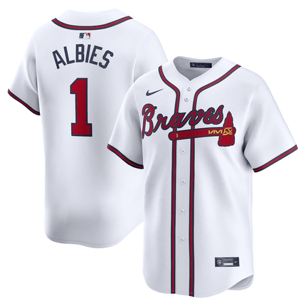 Ozzie Albies Atlanta Braves 2024-2025 Home Limited White Jersey