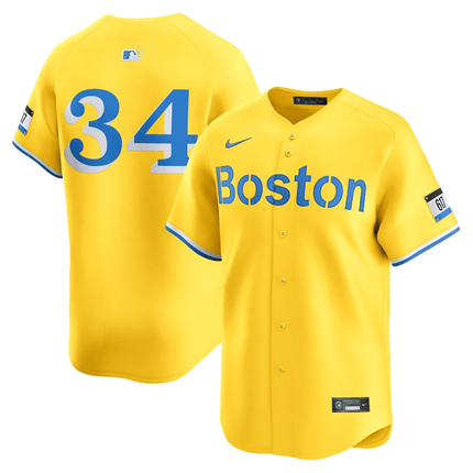 David Ortiz Boston Red Sox 2024-2025 City Connect Limited Gold Jersey