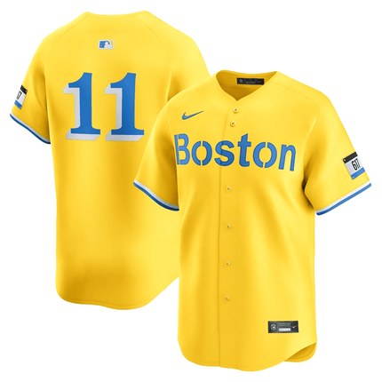 Rafael Devers Boston Red Sox 2024-2025 City Connect Limited Gold Jersey