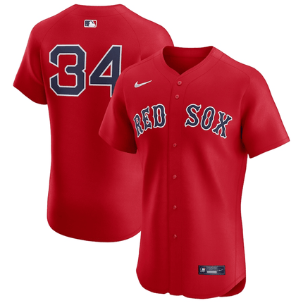 David Ortiz Boston Red Sox 2024-2025 Alternate Limited Red Jersey