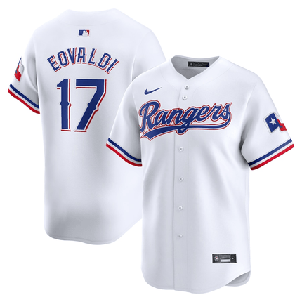 Nathan Eovaldi Texas Rangers 2024-2025 Home Limited Player White Jersey