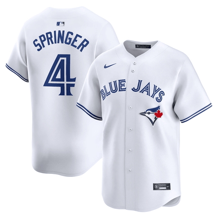 George Springer Toronto Blue Jays 2024-2025 Home Limited Player White Jersey