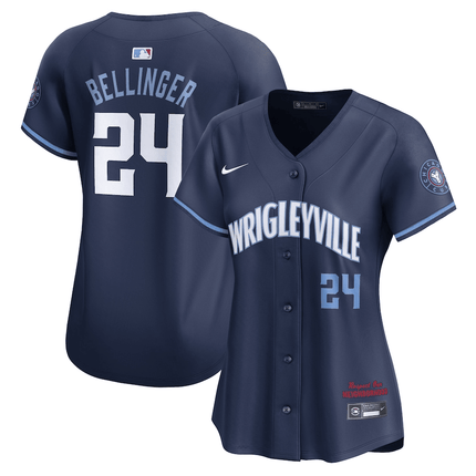 Cody Bellinger Chicago Cubs 2024-2025 City Connect Limited Navy Jersey