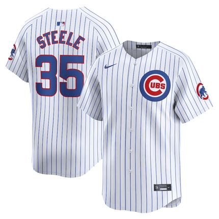 Justin Steele Chicago Cubs 2024-2025 Home Limited White Jersey