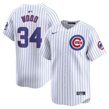 Kerry Wood Chicago Cubs 2024-2025 Home Limited White Jersey