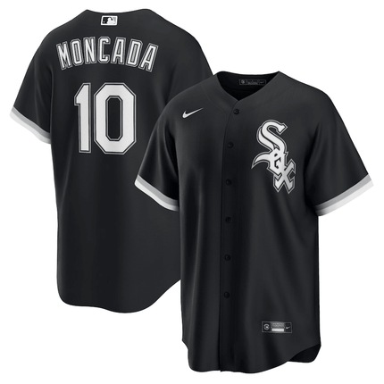 Yoan Moncada Chicago White Sox 2024-2025 Alternate Team Black Jersey