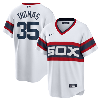 Frank Thomas Chicago White Sox 2024-2025 Home Cooperstown Collection Team White Jersey