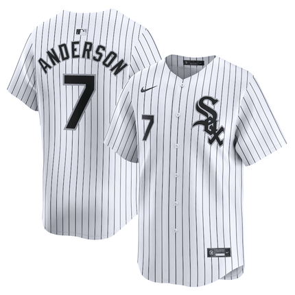 Tim Anderson Chicago White Sox 2024-2025 Home Limited White Jersey