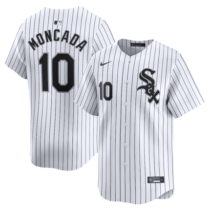 Yoan Moncada Chicago White Sox 2024-2025 Home Limited White Jersey