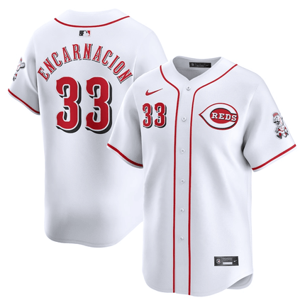 Christian Encarnacion-Strand Cincinnati Reds 2024-2025 Home Limited Player White Jersey