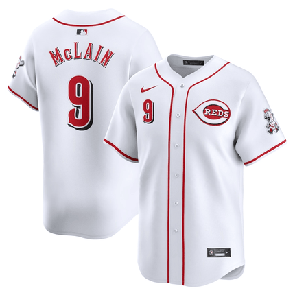 Matt McLain Cincinnati Reds 2024-2025 Home Limited Player White Jersey