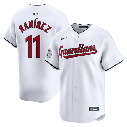 Jose Ramirez Cleveland Guardians 2024-2025 Home Limited White Jersey
