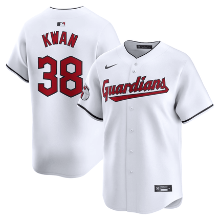 Steven Kwan Cleveland Guardians 2024-2025 Home Limited White Jersey