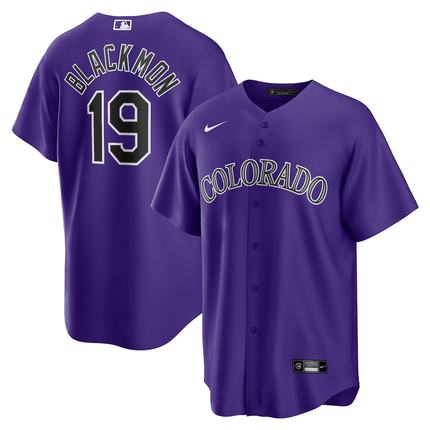 Charlie Blackmon Colorado Rockies 2024-2025 Alternate Limited Purple Jersey