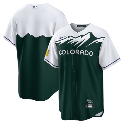 Colorado Rockies 2024-2025 City Connect Green Jersey