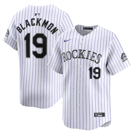 Charlie Blackmon Colorado Rockies 2024-2025 Home Limited Player White Jersey