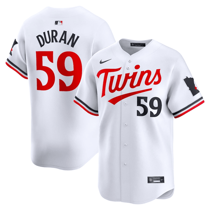 Jhoan Duran Minnesota Twins 2024-2025 Home Limited Player White Jersey
