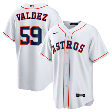Framber Valdez Houston Astros 2024-2025 Home Team White Jersey