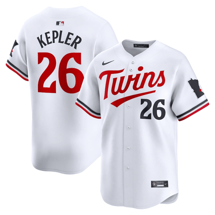 Max Kepler Minnesota Twins 2024-2025 Home Limited Player White Jersey