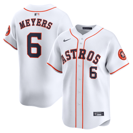 Jake Meyers Houston Astros 2024-2025 Home Team White Jersey