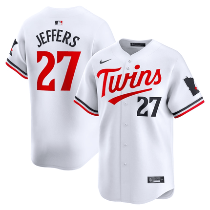 Ryan Jeffers Minnesota Twins 2024-2025 Home Limited Player White Jersey