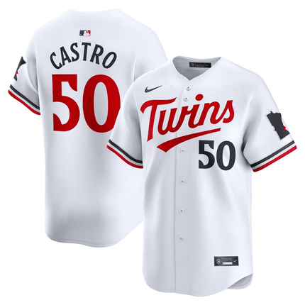 Willi Castro Minnesota Twins 2024-2025 Home Limited Player White Jersey