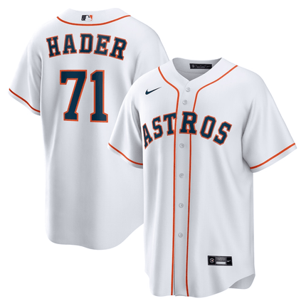Josh Hader Houston Astros 2024-2025 Home Team White Jersey