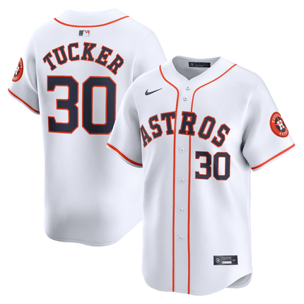 Kyle Tucker Houston Astros 2024-2025 Home Team White Jersey