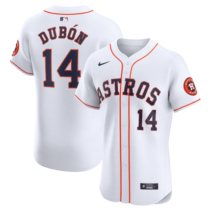 Mauricio Dubon Houston Astros 2024-2025 Home Team White Jersey