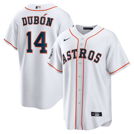 Mauricio Dubón Houston Astros 2024-2025 Home Team White Jersey