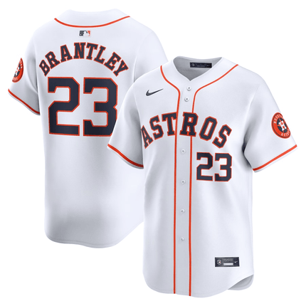 Michael Brantley Houston Astros 2024-2025 Home Team White Jersey